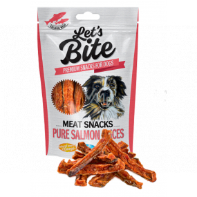 Brit Lets Bite Salmon strips supplementary food for dogs 80 g