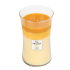 WoodWick Trilogy Fruits of Summer - Fruits of Summer scented candle with wooden wick and lid glass large 609 g