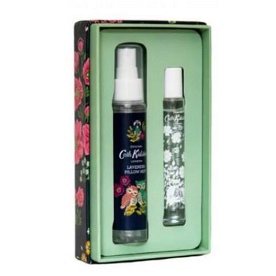 Heathcote & Ivory Magical Woodland fragrance for pillow 50 ml + soothing gel 10 ml, gift set