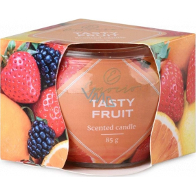 Emocio Dekor Tasty Fruit - Tasty fruit scented candle glass 70 x 62 mm 85 g