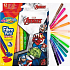 Colorino Markers Marvel Avengers 12 Colors