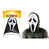 Rappa Halloween Mask ghost scream 1 piece
