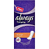 Always Everyday Pantyliners Large intimate pads 16 pieces