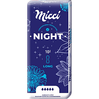 Micci Classic Night women's pads, 10 pcs
