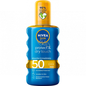 Nivea Sun Protect & Dry Touch OF50 Invisible Sunscreen Spray 200 ml