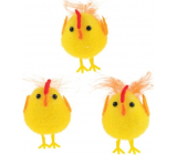 Plush chicks to stand 4 cm 3 pieces