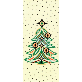 Albi Christmas greeting envelope Ornamental tree 9 x 19 cm