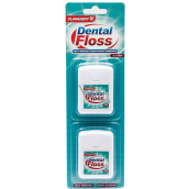 Claradent Dental Floss waxed dental floss 2 x 50 m