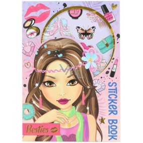 Besties Fashion luxury sticker book A5 8 pages, recommended age 3+
