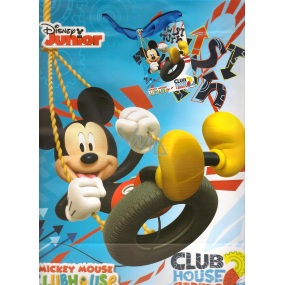 Ditipo Paper gift bag 26,4 x 12 x 32,4 cm Disney Mickey Mouse on the swing