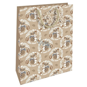 Nekupto Christmas Bag WBXL 2443 Gold CZ/xSK/HU