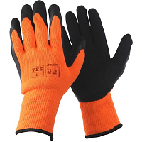 Winter insulated work gloves size L/9, 1 pair