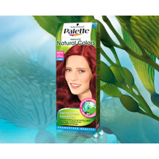 Schwarzkopf Palette Permanent Natural Colors hair color 575 ruby red