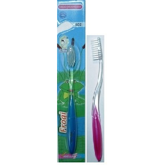 Frogi medium toothbrush for children S02