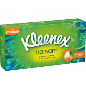 Kleenex Balsam hygienic handkerchiefs with marigold extract 3 layers 80 pieces