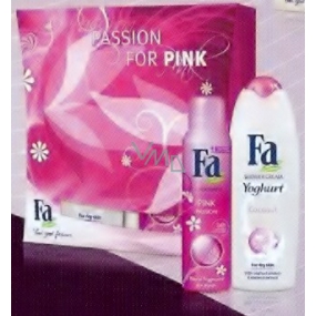 FA Pink Passion shower gel + deo spray, cosmetic set