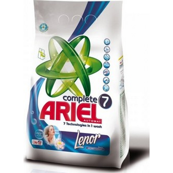 Ariel Complete 7 Lenor Aromatherapy Efect Washing Powder 2 kg