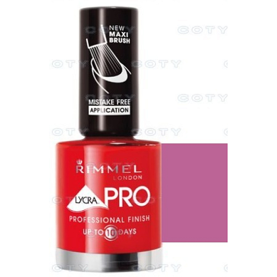 Rimmel London Lycra Pro Nail Polish 307 Grape Sorbet long lasting 12 ml