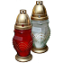 Rolchem Glass lamp Medium 21 cm various colors, Z-16