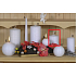 Lima Alfa candle white cylinder 80 x 100 mm 1 piece