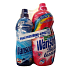 Wansou Color Mix liquid detergent 2 l + Wansou Mountain Sky fabric softener 1 l, Duo