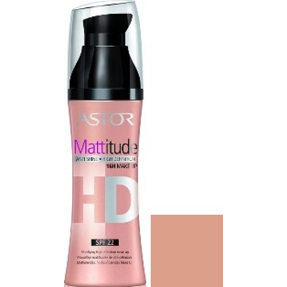 Astor Mattitude HD SPF22 Makeup 004 Sand 30 ml