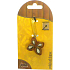 Nekupto Jolo Natura Cell Phone Pendant Wooden Small Butterfly 1 Piece