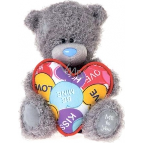 Me to You Teddy bear with a heart with a print of 14.5 cm