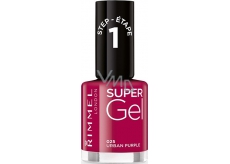 Rimmel London Super Gel nail polish 025 Urban Purple 12 ml