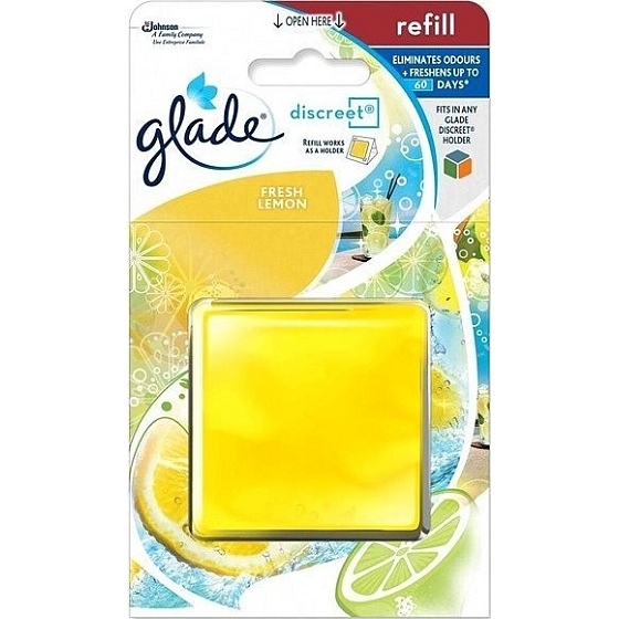 Glade Discreet Fresh Lemon air freshener refill 8 g