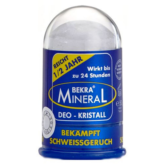 Bekra Mineral Natural mineral antiperspirant deodorant solid crystal 50 g