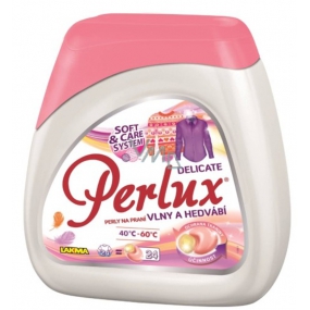 Perlux Delicate Washing Pearls for washing fabrics of wool, silk and delicate materials 24 pieces