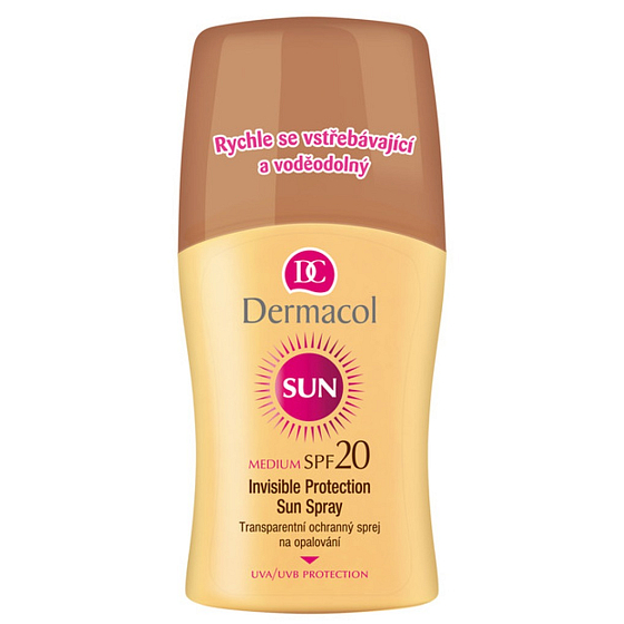 Dermacol Sun Transparent protective sun spray SPF 20 150 ml