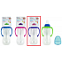 First Steps Feeding Bottle 0+ baby bottle clear with grips purple 250 ml