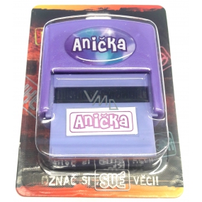 Albi Stamp with the name Anička 6.5 cm × 5.3 cm × 2.5 cm
