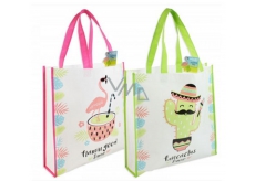 AAH Shopping bag with printing Mexico 38 x 38 x 10 cm