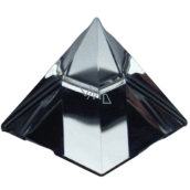 Glass pyramid smooth crystal 50 mm