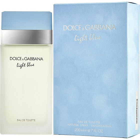Dolce & Gabbana Light Blue EdT 200 ml eau de toilette Ladies