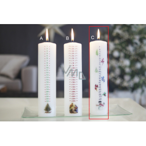 Lima Advent candle cylinder 50 x 210 mm 1 piece