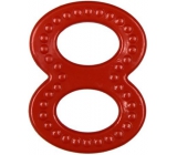 Plastic Nova Teether Eight for children from 3 months