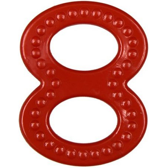 Plastic Nova Teether Eight for children from 3 months