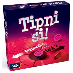 Albi Tip! True or false party game for 2-6 players, recommended age from 12+