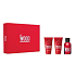 Dsquared2 Red Wood eau de toilette 50 ml + body lotion 50 ml + shower gel 50 ml, gift set