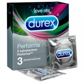 Durex Performa condom nominal width: 56 mm 3 pieces