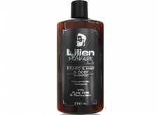 Lilien Men-Art Beard & Hair & Body Shampoo Black shampoo for beard, hair and body with Aloe Vera and Panthenol 250 ml