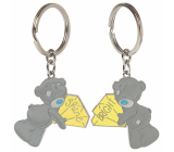 Me To You Metal keychain two-piece Diamonds 3.5 cm x 8 cm