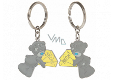 Me To You Metal keychain two-piece Diamonds 3.5 cm x 8 cm