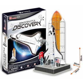 CubicFun Puzzle 3D Rocket Discovery 87 pieces, recommended age 9+