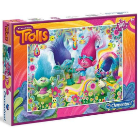 Clementoni Puzzle Trolls 180 pieces, recommended age 7+