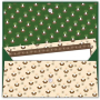 Nekupto Christmas money envelope Christmas Wish Candle in a nut 116 x 220 mm